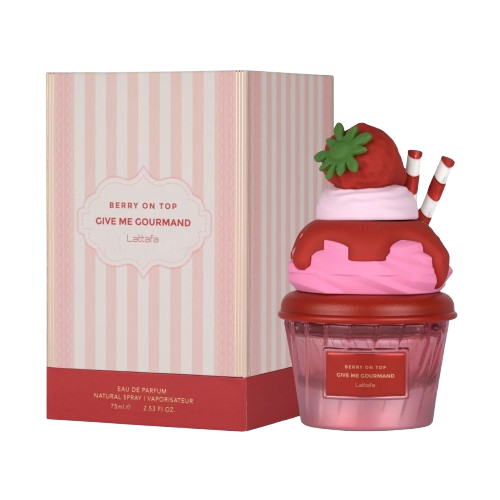Lattafa Give me gourmand Berry On Top Woman - 2.5 Oz