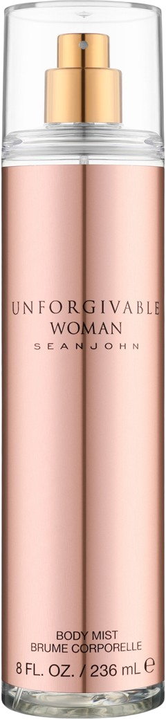 BODY MIST WOMEN SEAN JOHN UNFORGIVABLE 8.0 OZ.