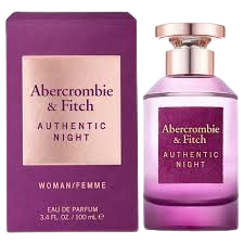 ABERCROMBIE & FITCH AUTHENTIC NIGHT WOMEN 3.4 OZ. EDP