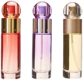 SET PERRY ELLIS 360 WOMAN (TRIO) 360 RED /360 PURPLE / 360 1.0 OZ. EDP