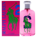 RALPH LAUREN POLO BIG PONY #2 PINK WOMEN 3.4 OZ. EDT