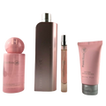 SET PERRY ELLIS 18 WOMEN ( 4 PC ) 3.4 OZ EDP SP / 4.0 OZ BODY MIST/ 3.0 OZ SG  / 3.0 OZ BODY LOTION