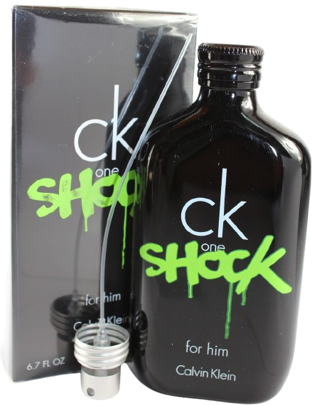 CALVIN KLEIN ONE SHOCK MEN 6.7 OZ. EDT