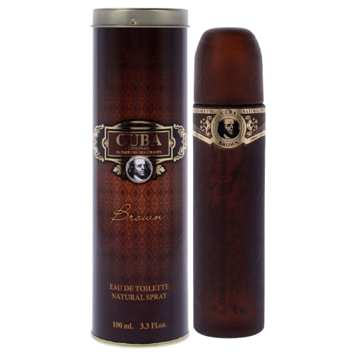 CUBA BROWN MEN 3.4 OZ. EDT