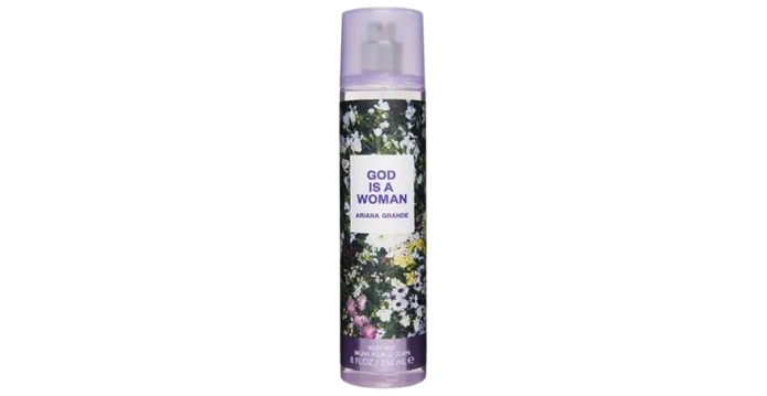 BODY MIST WOMAN ARIANA GRANDE GOD IS A WOMAN  8.0 OZ